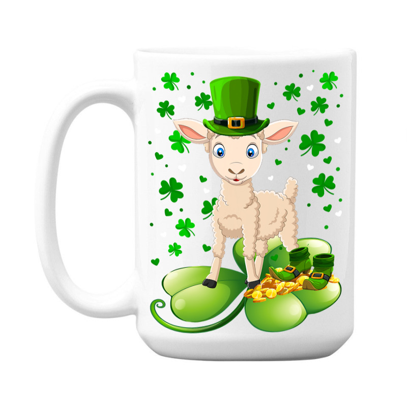 Sheep Irish Shamrock Funny St Patricks Day Lover Gift 163 15 Oz Coffee Mug | Artistshot