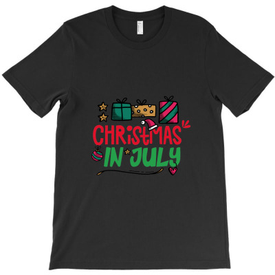 Christmas In July T-shirt Designed By Wizarts