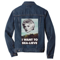 Retro Vintage Wonderland Mens My Favorite Men Denim Jacket | Artistshot