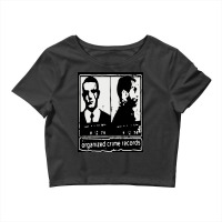 Organized Crime Record Crop Top | Artistshot