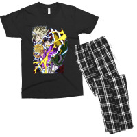 Gohan Vs Cell Men's T-shirt Pajama Set | Artistshot