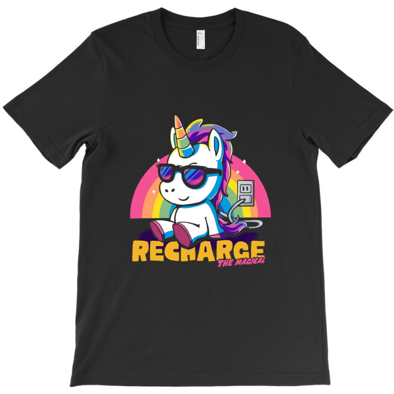 Recharge The Magical T-Shirt by micjegreray | Artistshot