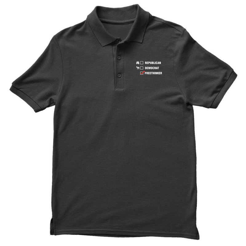 Republican Democrat Freethinker Men's Polo Shirt by micjegreray | Artistshot