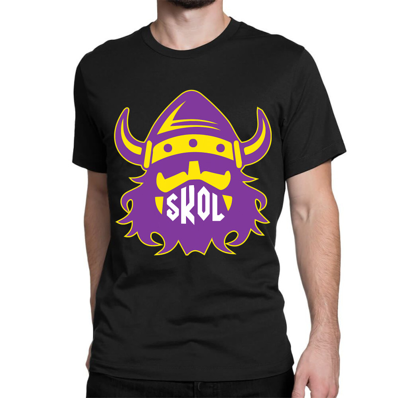 Skol Nordic Viking Helmet Shirt T Shirt Classic T-shirt | Artistshot