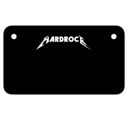 hard rock essential t shirt Motorcycle License Plate | Artistshot