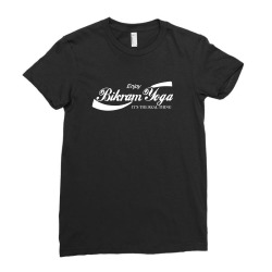 enjoy bikram yoga Ladies Fitted T-Shirt | Artistshot