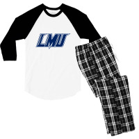 The Lincoln Memorial Railsplitters Men's 3/4 Sleeve Pajama Set | Artistshot