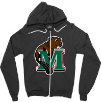 The Minot State Beavers Zipper Hoodie | Artistshot