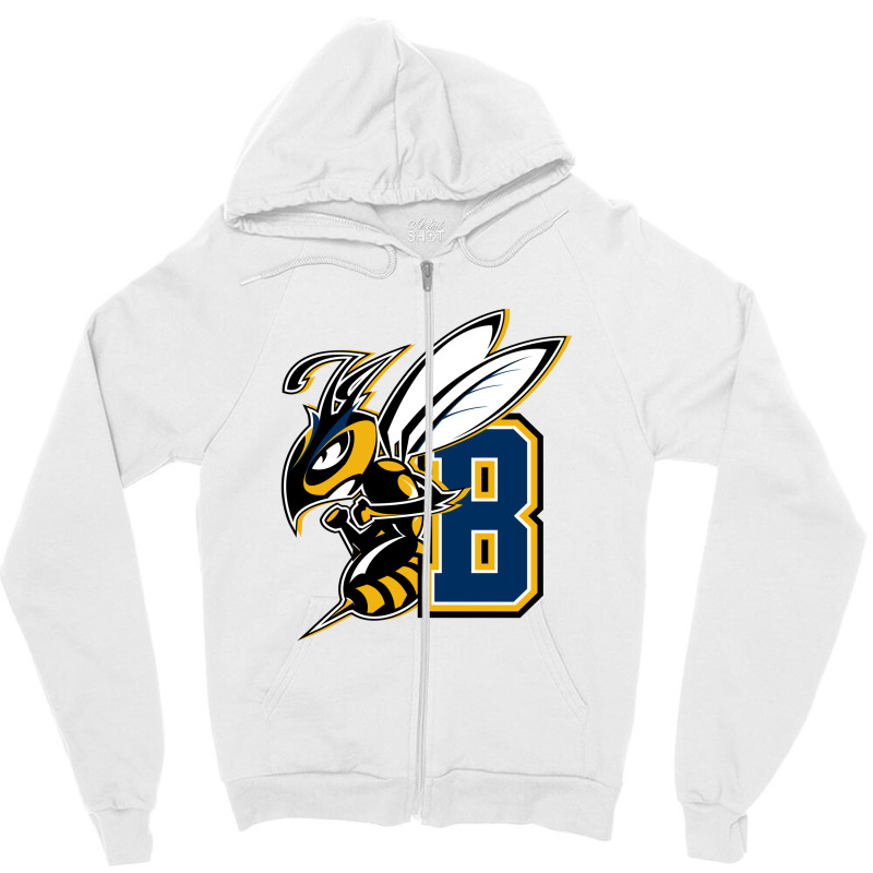 The Montana State Billings Yellowjackets Zipper Hoodie by eric dier | Artistshot