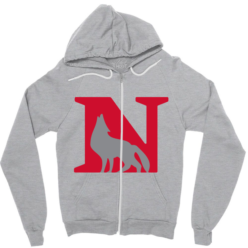 The Newberry Wolves Zipper Hoodie by eric dier | Artistshot