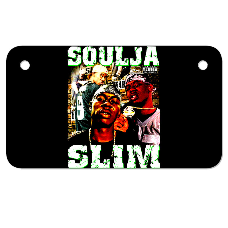 Ssslim Retro Motorcycle License Plate | Artistshot