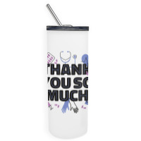 World Health Day Mental Health Awareness Thank You Nurses T Shirt Skinny Tumbler | Artistshot