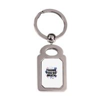 World Health Day Mental Health Awareness Thank You Nurses T Shirt Silver Rectangle Keychain | Artistshot