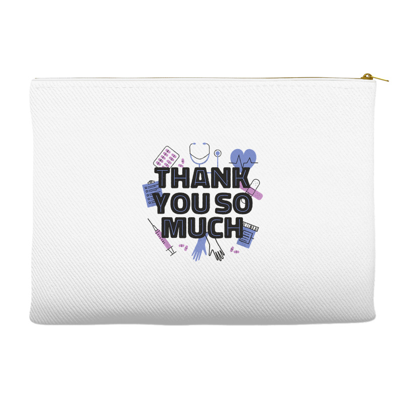 World Health Day Mental Health Awareness Thank You Nurses T Shirt Accessory Pouches by LoriMccarty89 | Artistshot