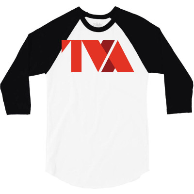 Tva Logo 3/4 Sleeve Shirt Designed By Alonedark