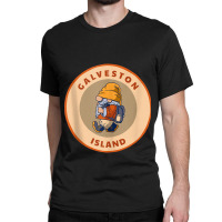 Galveston Island State Park Texas Hiking Gnome Tx Vacation Classic T-shirt | Artistshot