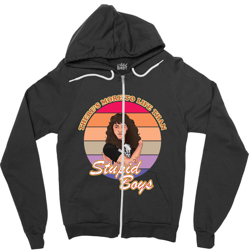 Things Barb So Hard Mother Fuckers Wanna Find Me Stranger Zipper Hoodie | Artistshot