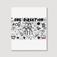 One Direction 5 Portrait Canvas Print | Artistshot