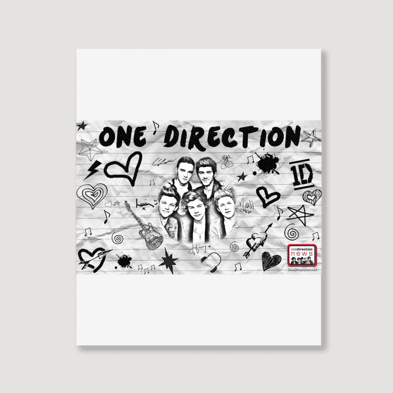 One Direction 5 Portrait Canvas Print | Artistshot