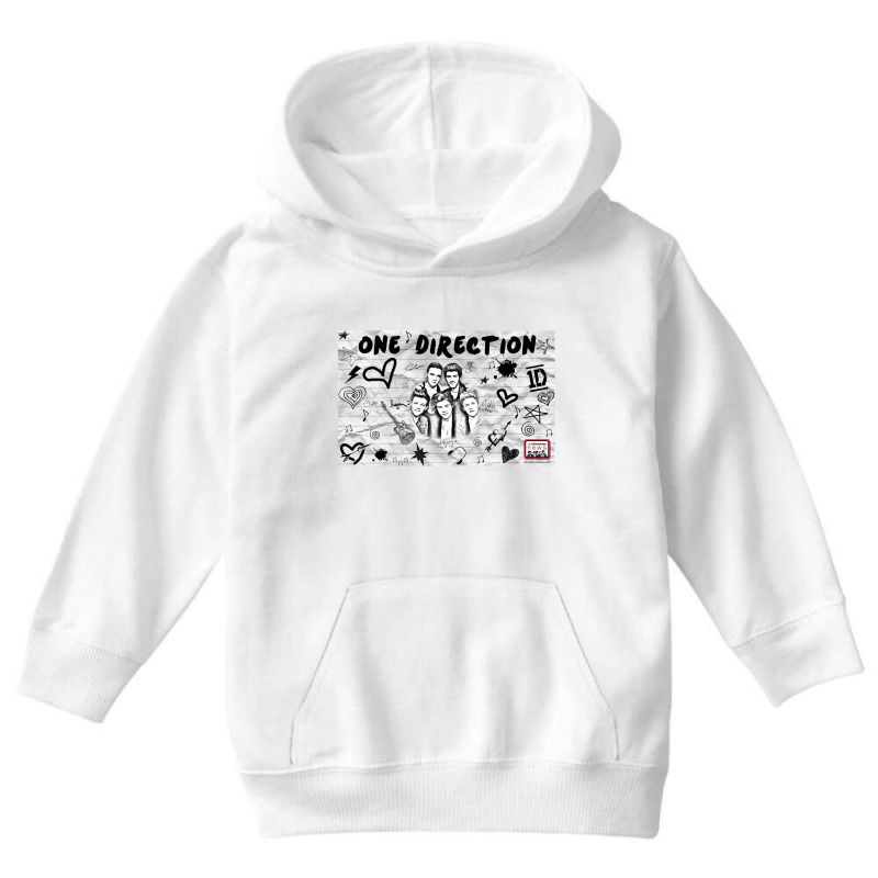 One Direction 5 Youth Hoodie | Artistshot