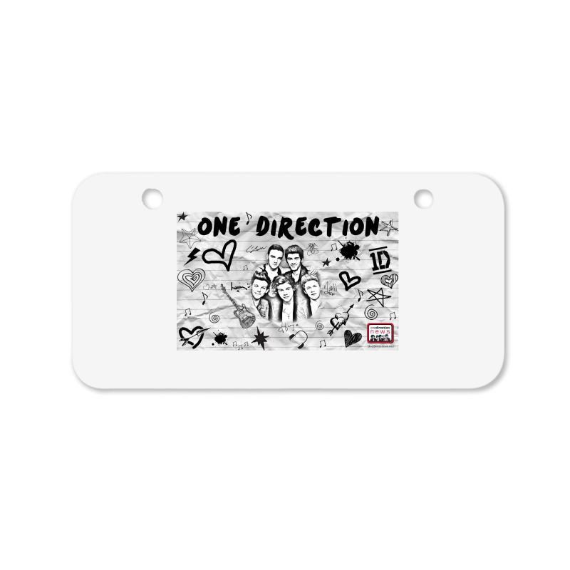 One Direction 5 Bicycle License Plate | Artistshot