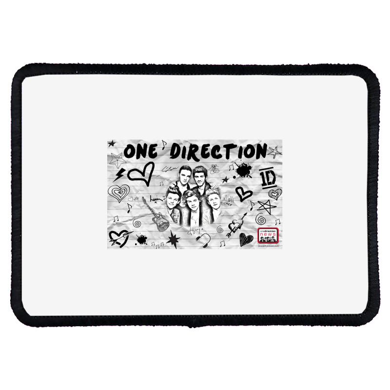 One Direction 5 Rectangle Patch | Artistshot