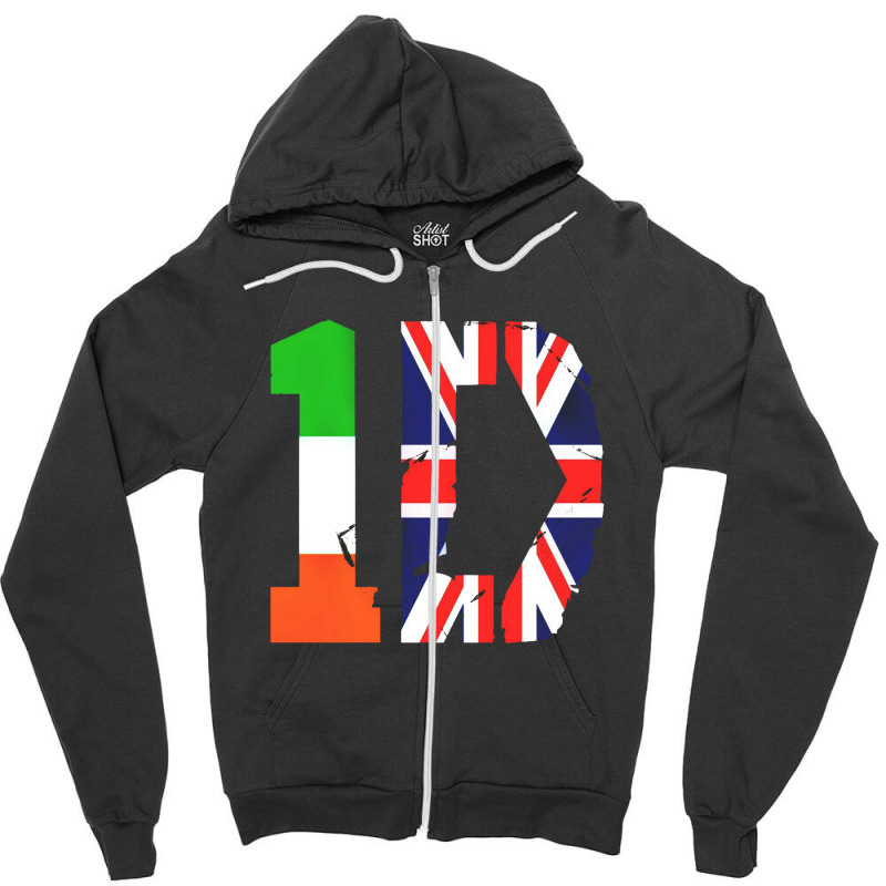 One Direction 7 Zipper Hoodie | Artistshot