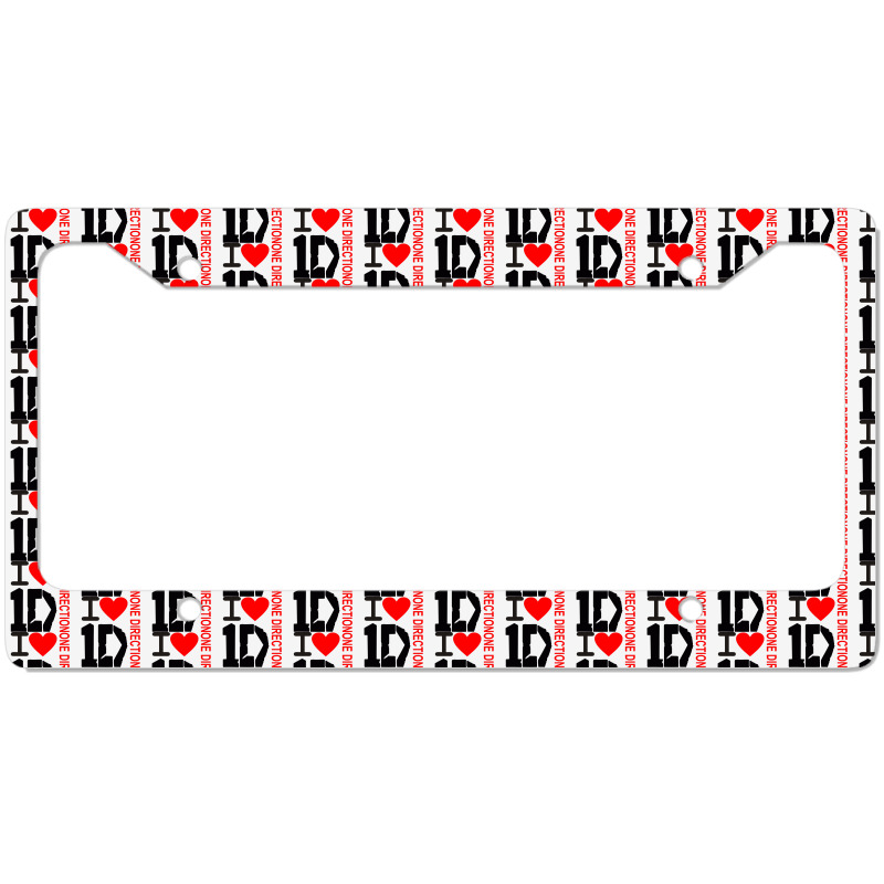 One Direction 9 License Plate Frame | Artistshot