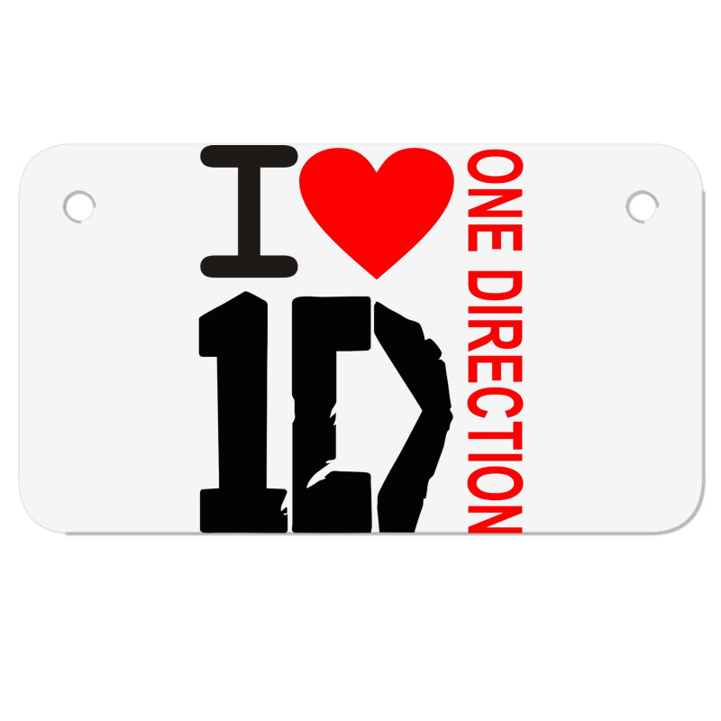 One Direction 9 Motorcycle License Plate | Artistshot