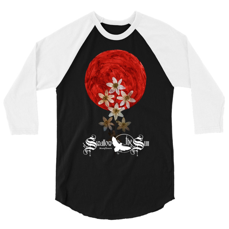 The Moonflower Arise 3/4 Sleeve Shirt by Cakrawala | Artistshot