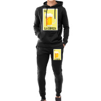 Spanish Beer Lottery Gift  Mexican Lottery La Cerveza Hoodie & Jogger Set | Artistshot