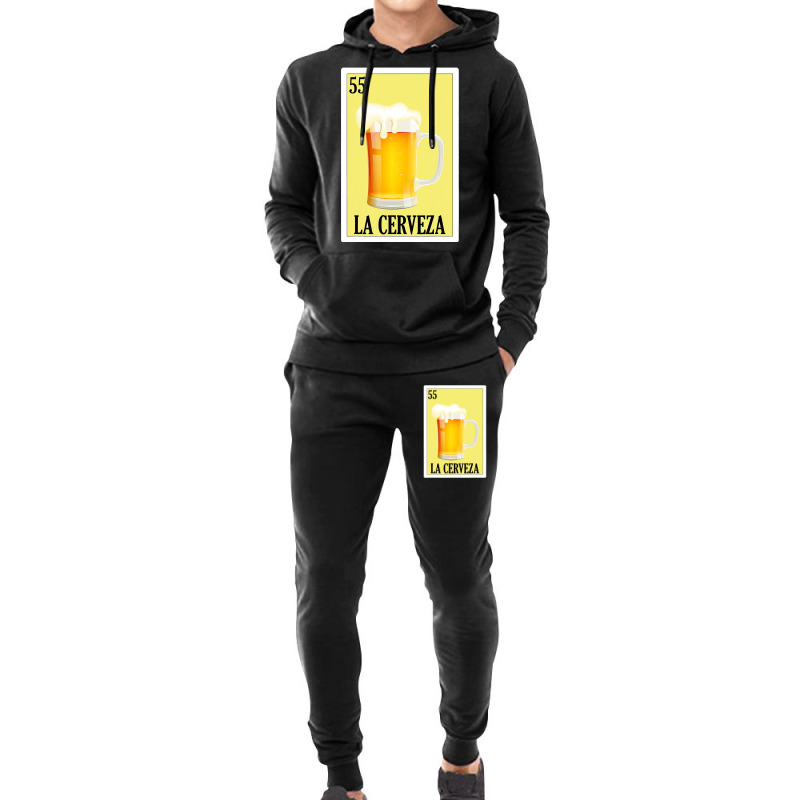 Spanish Beer Lottery Gift  Mexican Lottery La Cerveza Hoodie & Jogger set by bakien89 | Artistshot