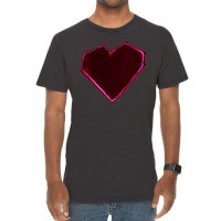 Bad At Love Red Abstract Vintage T-shirt | Artistshot