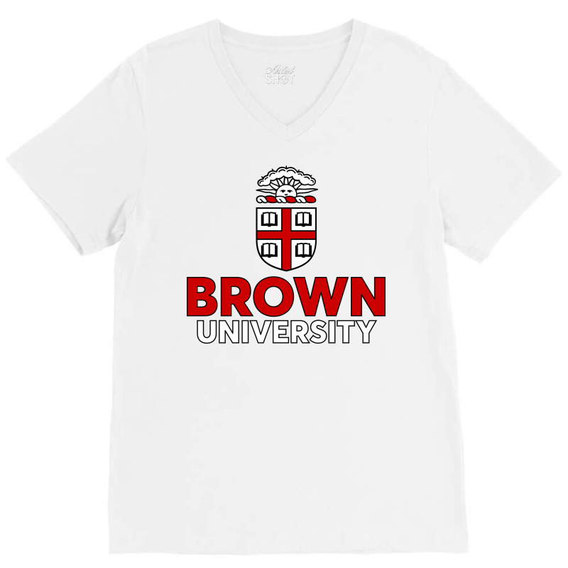 Brown University V-neck Tee | Artistshot