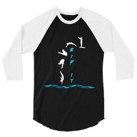 Springboard Diving Jump Swimming Sport T Shirt 3/4 Sleeve Shirt | Artistshot