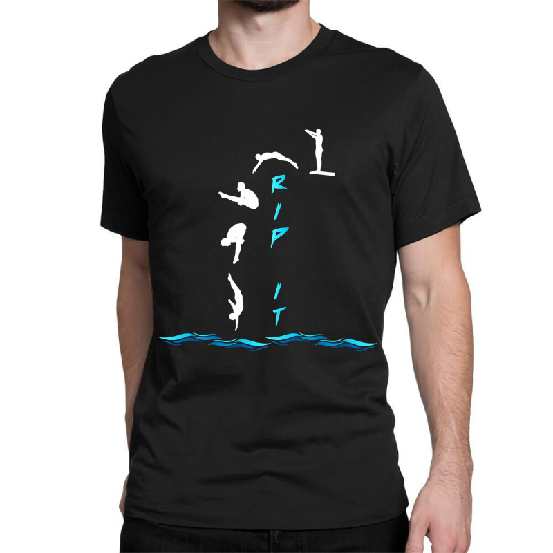 Springboard Diving Jump Swimming Sport T Shirt Classic T-shirt by bakien89 | Artistshot