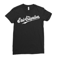 Eric Clapton Logo Ladies Fitted T-shirt | Artistshot