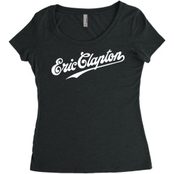 eric clapton logo Women's Triblend Scoop T-shirt | Artistshot