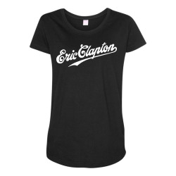 eric clapton logo Maternity Scoop Neck T-shirt | Artistshot
