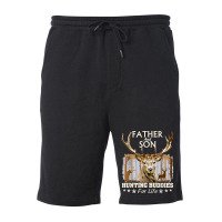 Father And Son Hunting Buddies For Life Gift For Dad Fleece Short | Artistshot