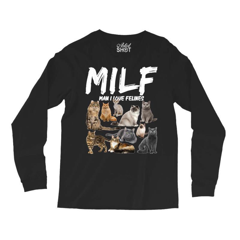 Felines Cat Lover Vintage Long Sleeve Shirts | Artistshot