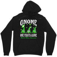 Gnome One Fights Alone Mental Illness Awareness Unisex Hoodie | Artistshot