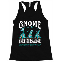 Gnome One Fights Alone Obsessive Compulsive Disorder Racerback Tank | Artistshot