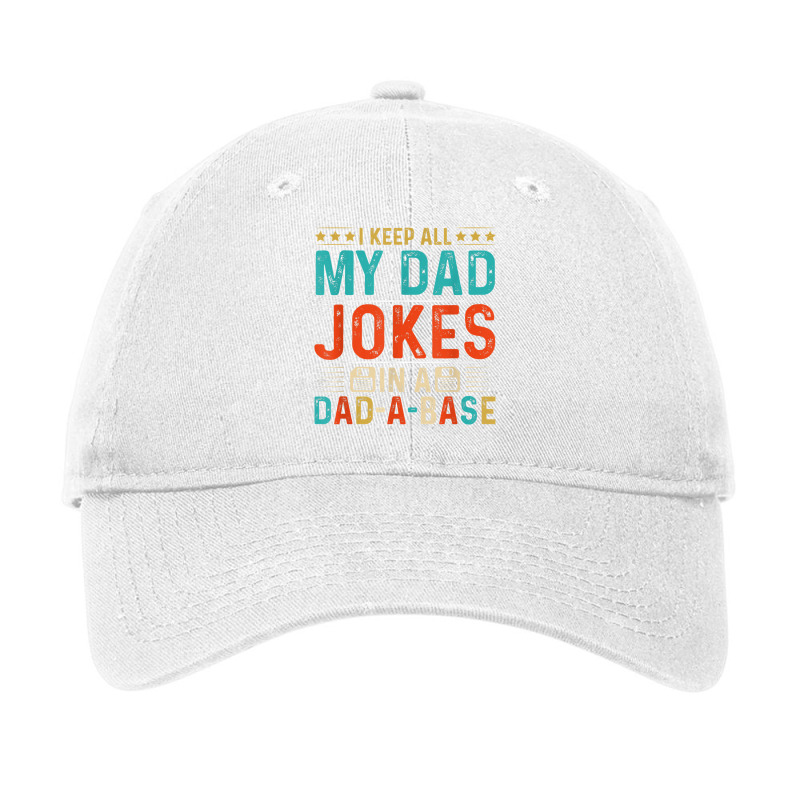 Mens Daddy Shirt. Dad Jokes Dad A Base Database Fathers Day T Shirt Adjustable Cap by BrandalynSaetern | Artistshot