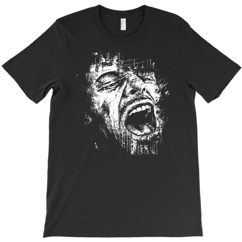 Scream Face T-shirt | Artistshot