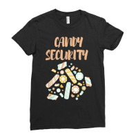 Hard Candy Security Halloween Costume T Shirt Ladies Fitted T-shirt | Artistshot