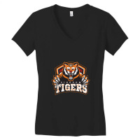 Kingdom Tigers   The Walking Dead Women's V-neck T-shirt | Artistshot