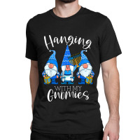 Hanging With My Gnomies Hanukkah Jewish Gnomes Chanukah Classic T-shirt | Artistshot