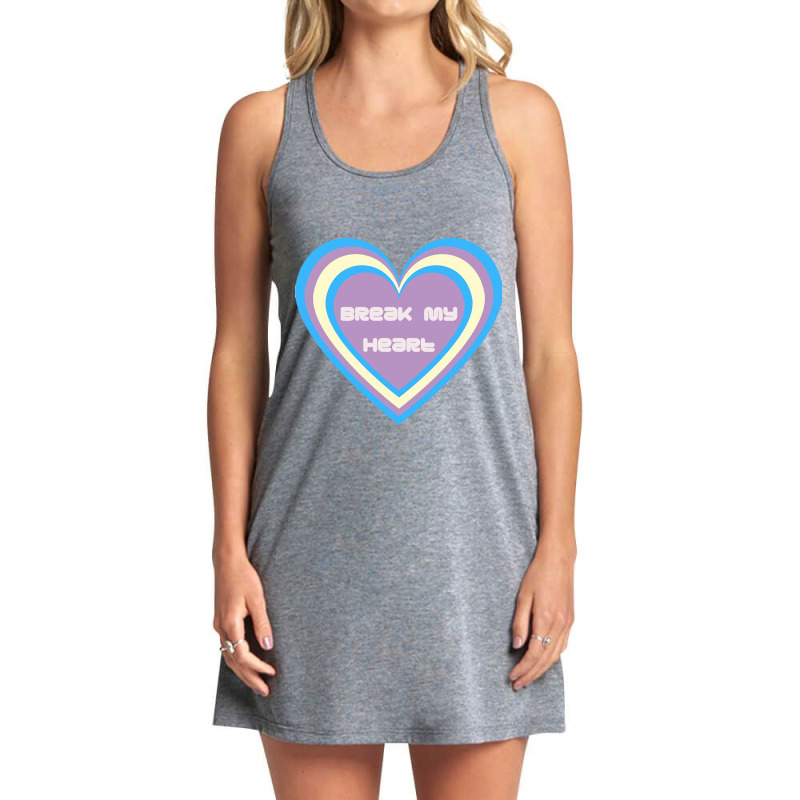 Dua Break My Heart Tank Dress by Keshia C | Artistshot