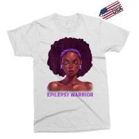 Womens Afro African American Black Woman Epilepsy Warrior T Shirt Exclusive T-shirt | Artistshot